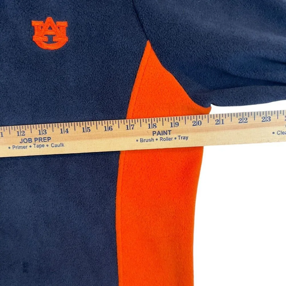 Auburn University Collegiate Collection Size L‎ Half-Zip Pullover Polar Fleece